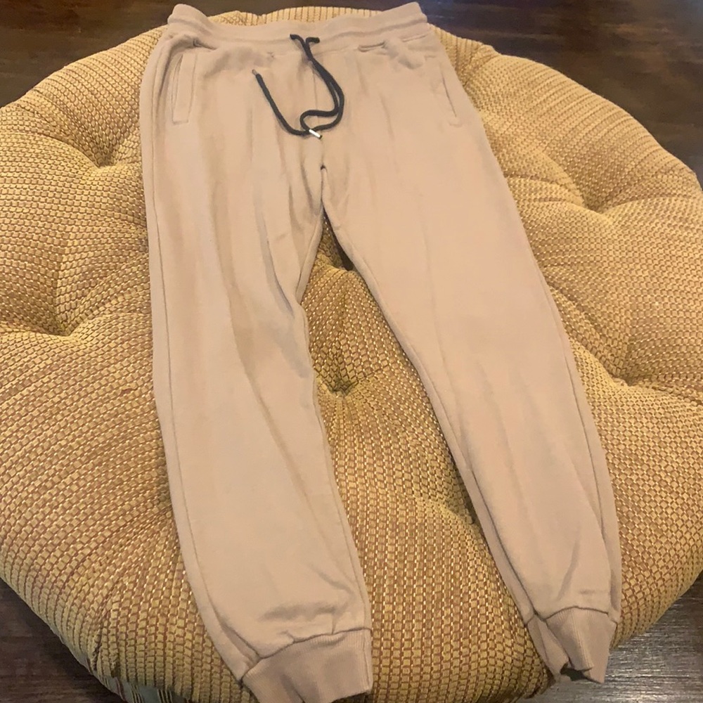 Forever 21 tan jogger